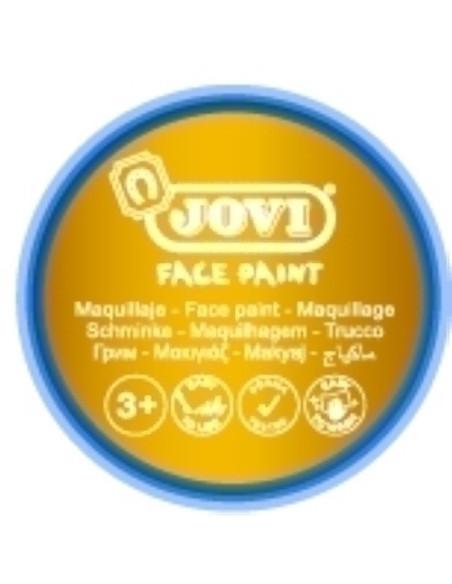 MAQUILLAJE JOVI CREMA FACE PAINT BOTE de 8 ml CAJA de 6 ORO