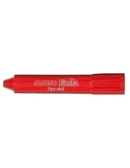 MAQUILLAJE ALPINO FIESTA FACE STICK BARRA de 5 gr ROJO