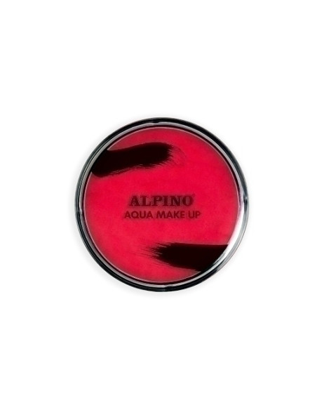 MAQUILLAJE ALPINO MAKE-UP POLVERA AQUA ROJO