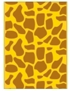 BOLSA DISFRAZ 65x90 cm IMPRESA AMARILLOMARRON