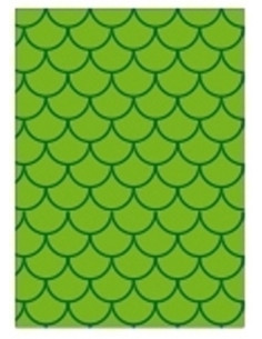 BOLSA DISFRAZ 65x90 cm IMPRESA ONDAS VERDE