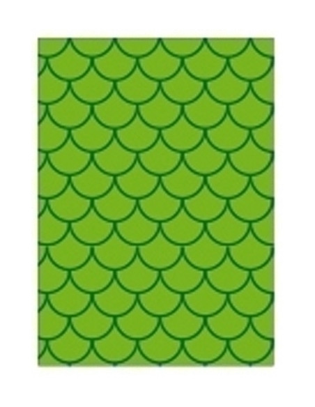 BOLSA DISFRAZ 65x90 cm IMPRESA ONDAS VERDE