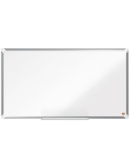 PIZARRA BLANCA MAGNETICA NOBO PREMIUM PLUS VITRIFICADA PANORAMICA 40  900x510 mm