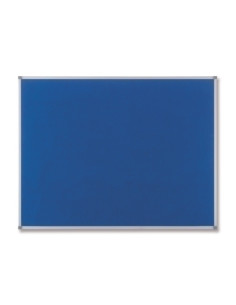 TABLERO FIELTRO NOBO ESSENCE MARCO ALUMINIO 90x60 cm AZUL