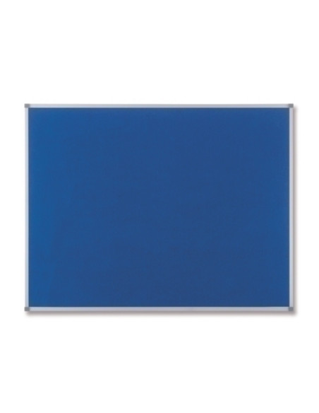 TABLERO FIELTRO NOBO ESSENCE MARCO ALUMINIO 90x60 cm AZUL