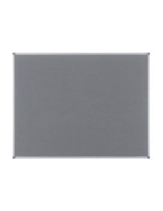 TABLERO FIELTRO NOBO ESSENCE MARCO ALUMINIO 90x60 cm GRIS