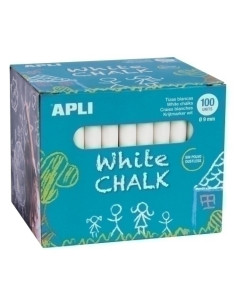 TIZAS BLANCAS APLI ESTUCHE DE 100