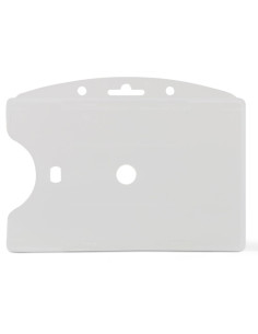 FUNDA DISTINTIVO TARIFOLD PP APERTURA FRONTAL 60x89mm TRANSPARENTE PAQUETE de 10