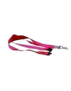 CORDON PARA DISTINTIVO FOROFIS ROJO con CLIP METALICO CAJA DE 50