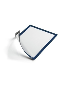 MARCO DURABLE MAGNETICO DURAFRAME A4 AZUL BOLSA DE 5