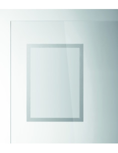 MARCO DURABLE MAGNETICO SUN A4 PLATEADO BOLSA de 2