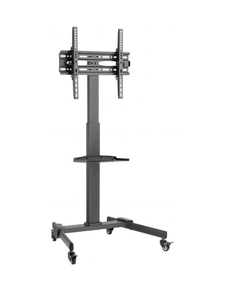 SOPORTE DE SUELO MOVIL EQUIP CON RUEDAS PARA PANTALLAS 32  A 55  HASTA 35Kg