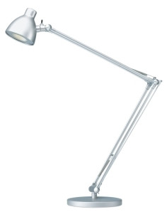 LAMPARA SOBREMESA A2000 LED 7W VALENCIA PLATA