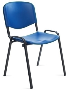 SILLA ROCADA CONFIDENTE RD-975V15-3 RESPALDO Y ASIENTO PLASTICOS AZUL