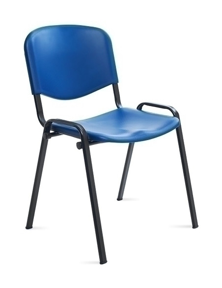SILLA ROCADA CONFIDENTE RD-975V15-3 RESPALDO Y ASIENTO PLASTICOS AZUL