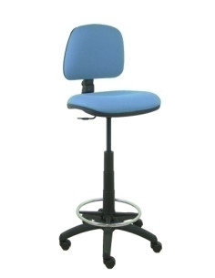 TABURETE PIQUERAS Y CRESPO ISSO ERGOMICO MECANISMO DE CONTACTO PERMANENTE REGULABLE EN ALTURA Y ARO REPOSAPIES ASIENTO Y RESPALD