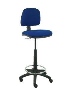 TABURETE PIQUERAS Y CRESPO ISSO ERGOMICO MECANISMO DE CONTACTO PERMANENTE REGULABLE EN ALTURA Y ARO REPOSAPIES ASIENTO Y RESPALD