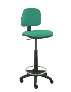 TABURETE PIQUERAS Y CRESPO ISSO ERGOMICO MECANISMO DE CONTACTO PERMANENTE REGULABLE EN ALTURA Y ARO REPOSAPIES ASIENTO Y RESPALD