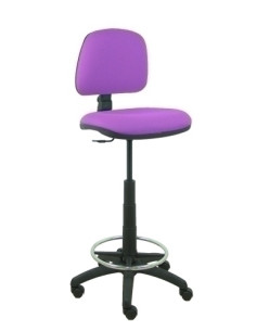 TABURETE PIQUERAS Y CRESPO ISSO ERGOMICO MECANISMO DE CONTACTO PERMANENTE REGULABLE EN ALTURA Y ARO REPOSAPIES ASIENTO Y RESPALD