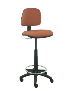 TABURETE PIQUERAS Y CRESPO ISSO ERGOMICO MECANISMO DE CONTACTO PERMANENTE REGULABLE EN ALTURA Y ARO REPOSAPIES ASIENTO Y RESPALD