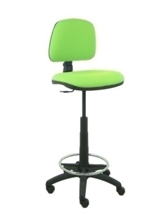 TABURETE PIQUERAS Y CRESPO ISSO ERGOMICO MECANISMO DE CONTACTO PERMANENTE REGULABLE EN ALTURA Y ARO REPOSAPIES ASIENTO Y RESPALD