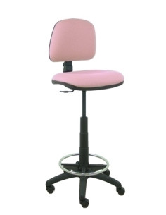 TABURETE PIQUERAS Y CRESPO ISSO ERGOMICO MECANISMO DE CONTACTO PERMANENTE REGULABLE EN ALTURA Y ARO REPOSAPIES ASIENTO Y RESPALD