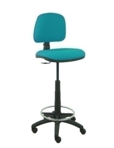 TABURETE PIQUERAS Y CRESPO ISSO ERGOMICO MECANISMO DE CONTACTO PERMANENTE REGULABLE EN ALTURA Y ARO REPOSAPIES ASIENTO Y RESPALD