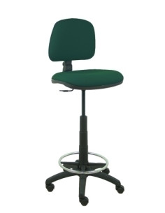 TABURETE PIQUERAS Y CRESPO ISSO ERGOMICO MECANISMO DE CONTACTO PERMANENTE REGULABLE EN ALTURA Y ARO REPOSAPIES ASIENTO Y RESPALD