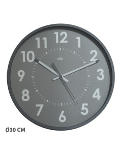 RELOJ PARED ORIUM BY CEP ANALOGICO 11245 30 CM Ø GRIS