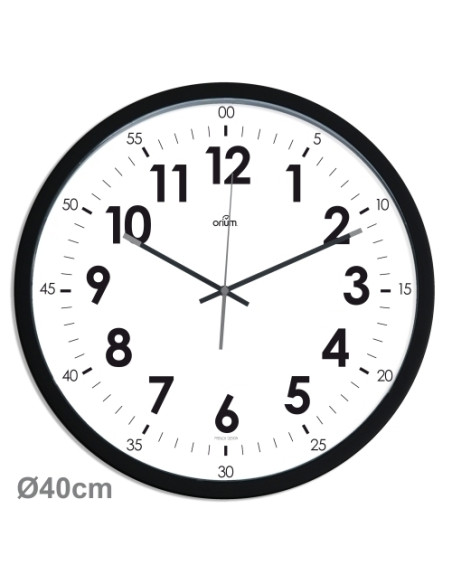 RELOJ DE PARED ORIUM BY CEP ANALOGICO SILENCIOSO 11251 40 CM Ø
