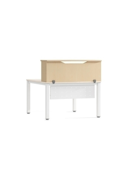 RECEPCION ROCADA MODULO SUPERIOR 120x30x40 ESTRUCTURA HAYA TABLEROS HAYA
