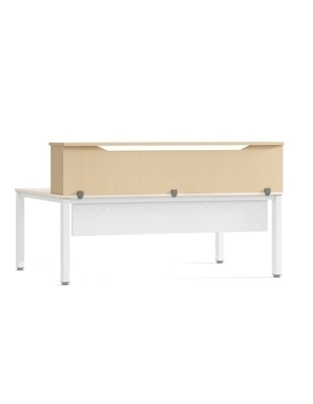 RECEPCION ROCADA MODULO SUPERIOR 200x30x40 ESTRUCTURA HAYA TABLEROS HAYA
