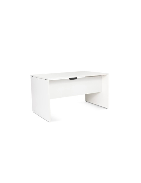 MESA ROCADA WORK 140x80 ESTRUCTURA BLANCO TABLERO BLANCO