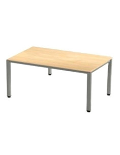 MESA ROCADA EXECUTIVE 163x320 ESTRUCTURA ALUMINIO TABLERO MELAMINA HAYA