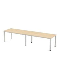 MESA ROCADA EXECUTIVE 360x80 ESTRUCTURA BLANCO TABLERO MELAMINA HAYA