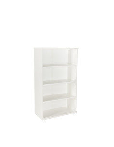 ARMARIO ROCADA ABIERTO 156x90x45 ESTRUCTURA BLANCO Y TAPA BLANCO