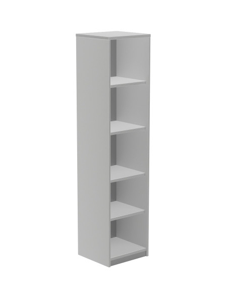 ARMARIO ROCADA COLUMNA 195x45x45 ESTRUCTURA ALUMINIO Y TAPA GRIS