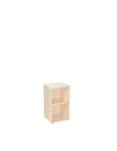 ARMARIO ROCADA COLUMNA 84x45x45 ESTRUCTURA HAYA Y TAPA BLANCO