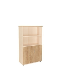 ARMARIO ROCADA CON PUERTAS BAJAS 156x90x45 ESTRUCTURA HAYA Y TAPA ROBLE