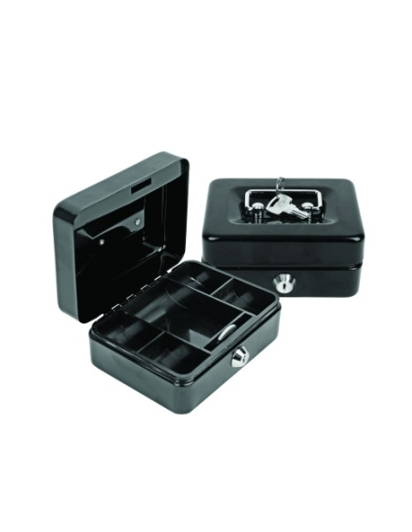 CAJA DE CAUDALES FOROFIS 15x18x75 cm NEGRO