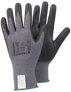 GUANTES NITRILO TEGERA 873 FOAM NYLON NEGRO TALLA 10