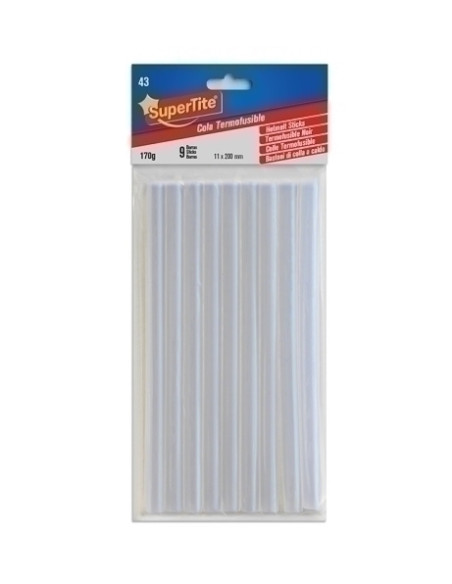 COLA TERMOFUSIBLE en BARRA SUPERTITE MAXI 11x200 mm blister de 9