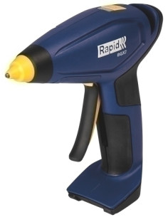 PISTOLA de COLA TERMOFUSIBLE RAPID BGX7 inalambrica con BATERIA