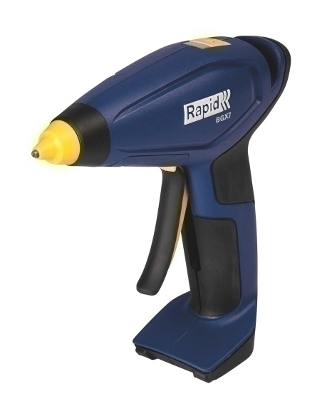 PISTOLA de COLA TERMOFUSIBLE RAPID BGX7 inalambrica con BATERIA
