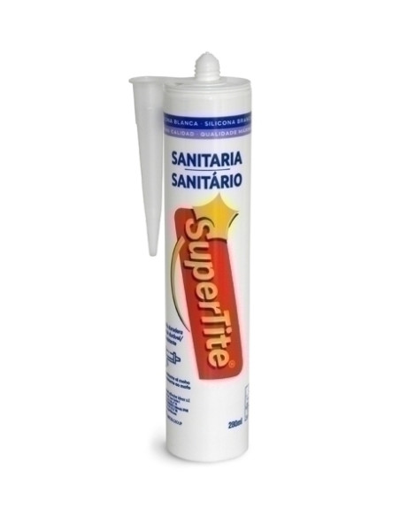 SILICONA SUPERTITE COCINABAÑO BLANCA 280ml