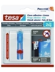 CLAVO ADHESIVO TESA AJUSTABLE PARA LIENZOS 2 Kg