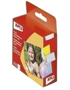 CINTA ADHESIVA DOBLE CARA APLI TACK de 12x16mm CAJA de 1000