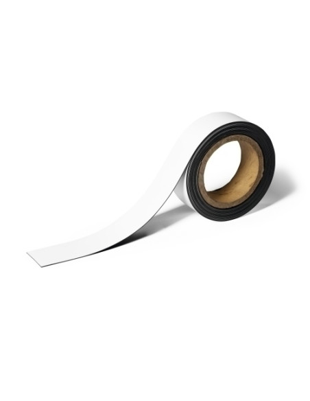 TIRA MAGNETICA DURABLE PARA ETIQUETADO ROLLO 40mm x 5m