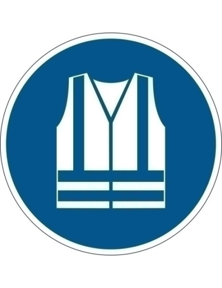 MARCAJE SEGURIDAD DURABLE AUTOADHESIVO USE CHALECO DE SEGURIDAD