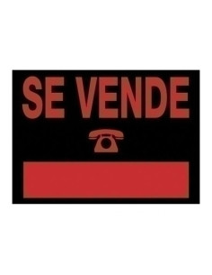 CARTEL ANUNCIO PVC 50x35 SE VENDE